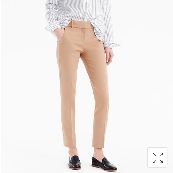 J. Crew Cameron slim crop pant G8547 Pink - Picture 4 of 6